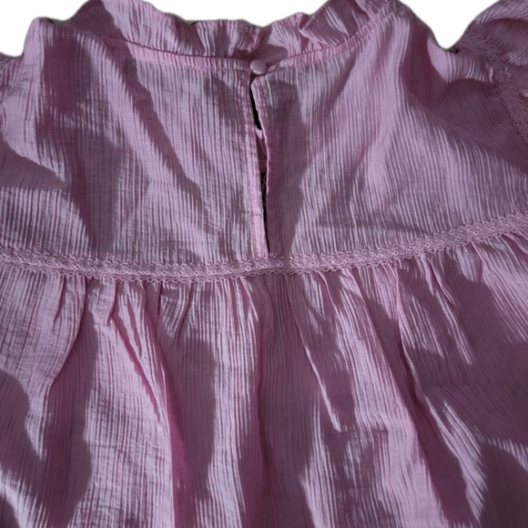 Pink Ruffled Baby Dress - Picture 2 of 2